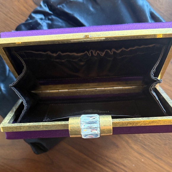 Yves saint laurent - Elegant Purple Clutch - Picture 8 of 9